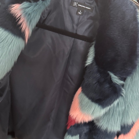 INC Faux Fur Jacket - Picture 2 of 3